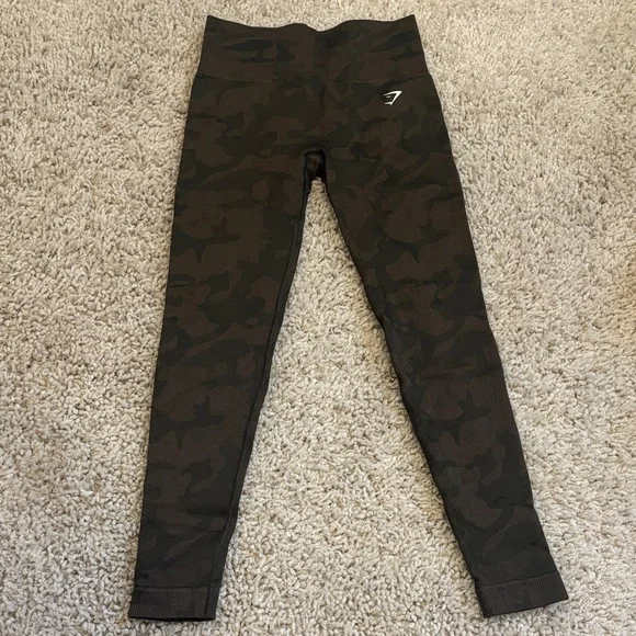 Gymshark Adapt Camo Seamless Leggings - Picture 1 of 3